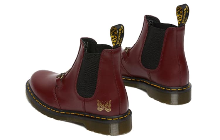 Ботинки челси Dr. Martens Needles 2976 Snaffle Chelsea Cherry Red - изображение 5