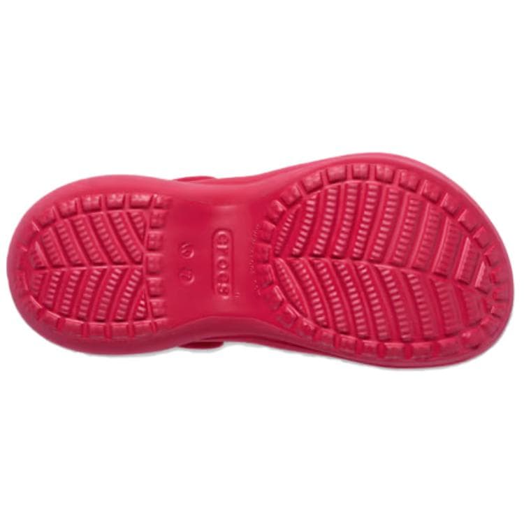 Сабо Crocs Bae Clog Вельветовые Сабо из Резины Женские Розовые Красные - изображение 6