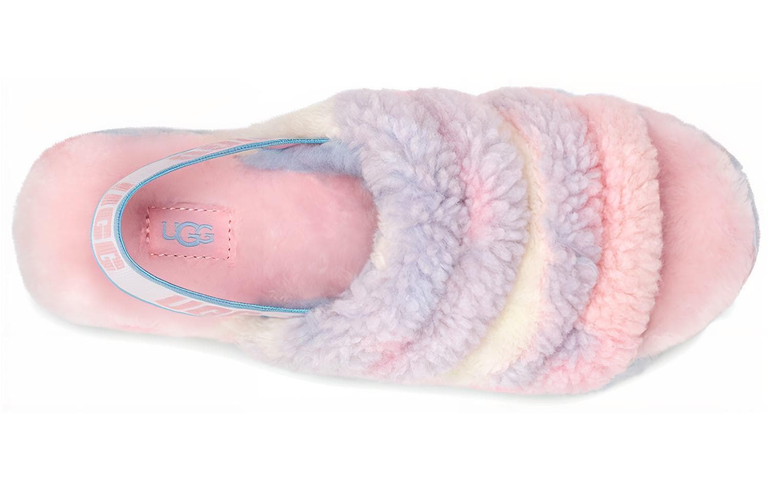 Шлёпанцы UGG FLUFF YEAH Slide Cali Collage - изображение 4