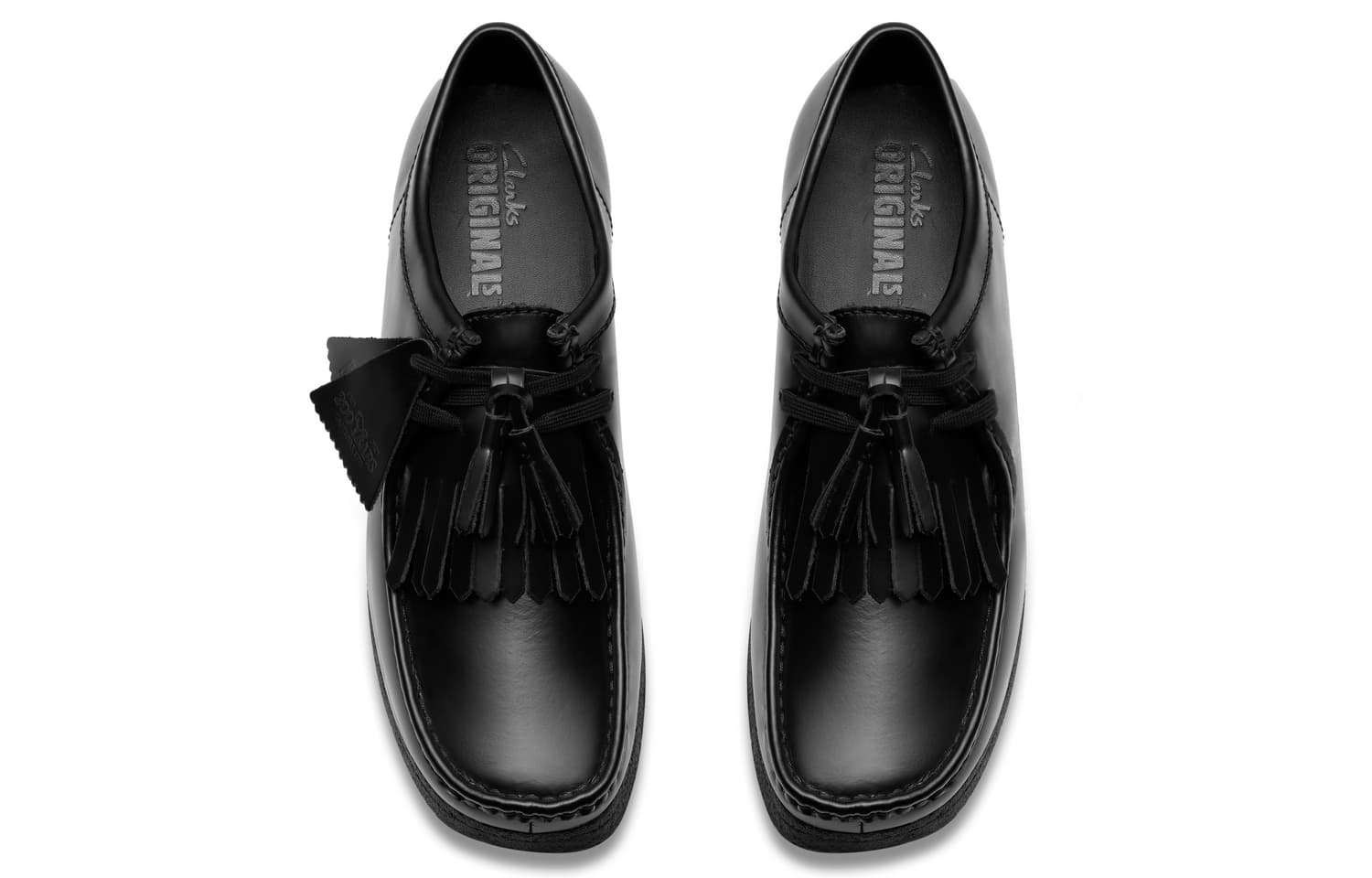 Clarks Коровья кожа Повседневная обувь Мужская Черная - изображение 3