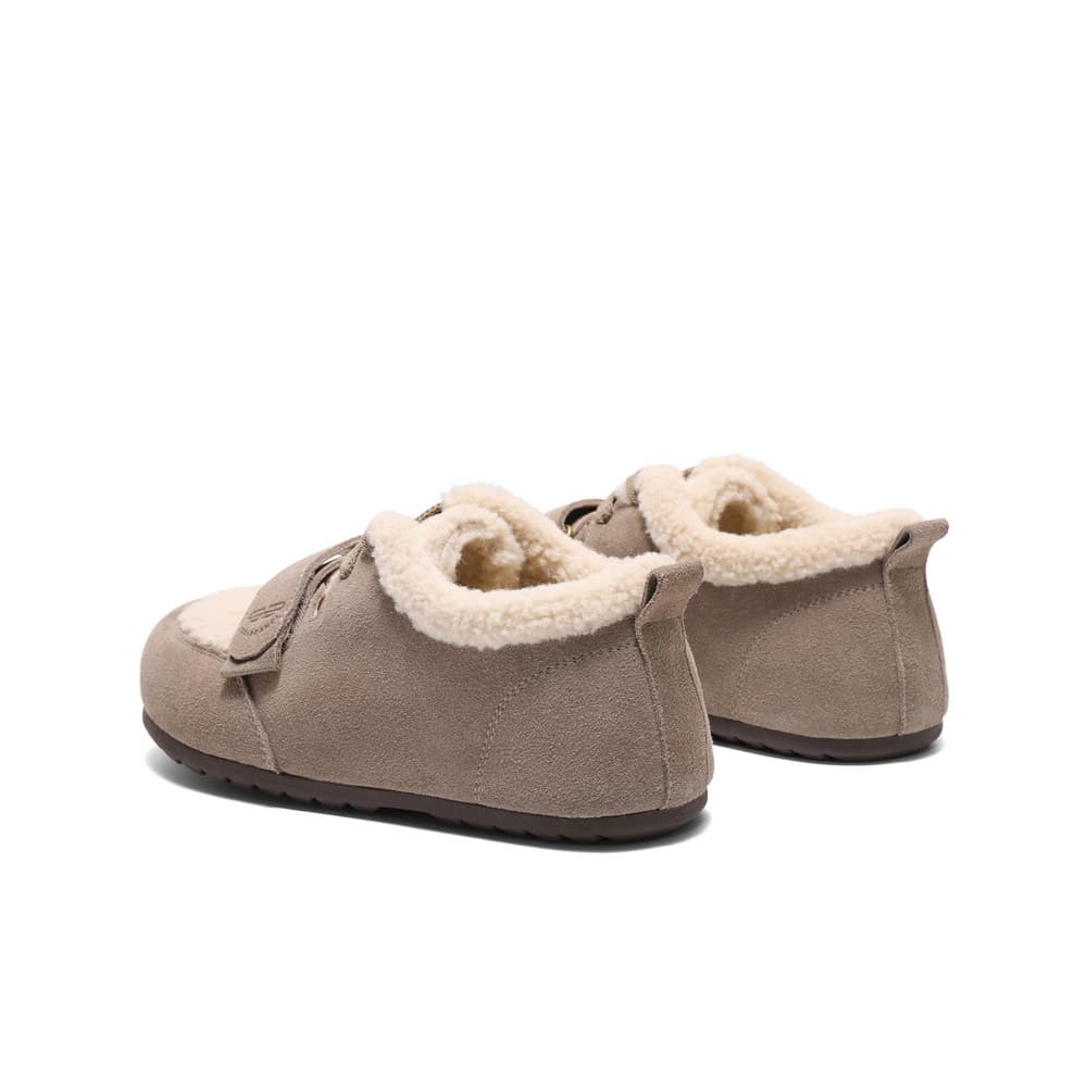 Тапочки Белль Спилок коровья Минимализм Тост Birkenstock Теплоизоляционный С флисовой подкладкой Fashion Versatile Тапочки - изображение 5