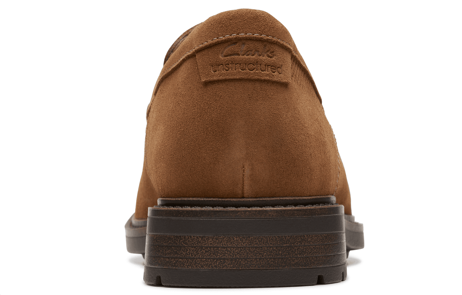 Лоферы Clarks Yoyo Xire Collection Мужские лоферы из коровьей спилковой кожи коричневые - изображение 4