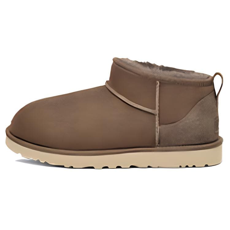 Ботинки зимние ugg Короткий Сноубутсы Мужской Коричневый - изображение 1