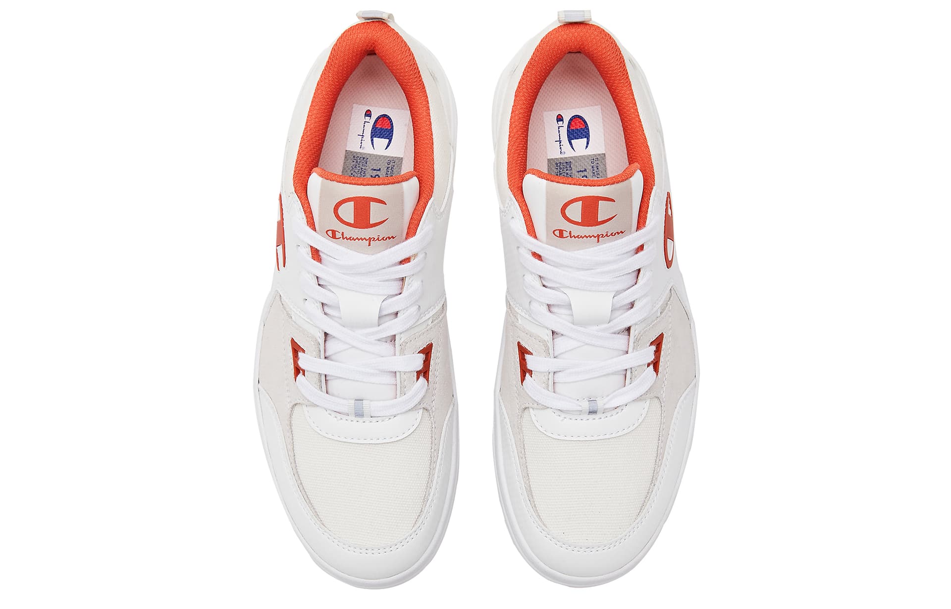 Кроссовки Champion Dado Trainer Low White Red - изображение 3