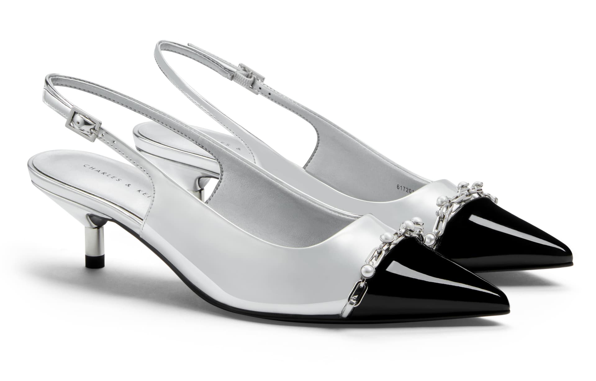 Туфли CHARLES KEITH ПУ (полиуретан) Узкий каблук Высокие каблуки Женские - изображение 8
