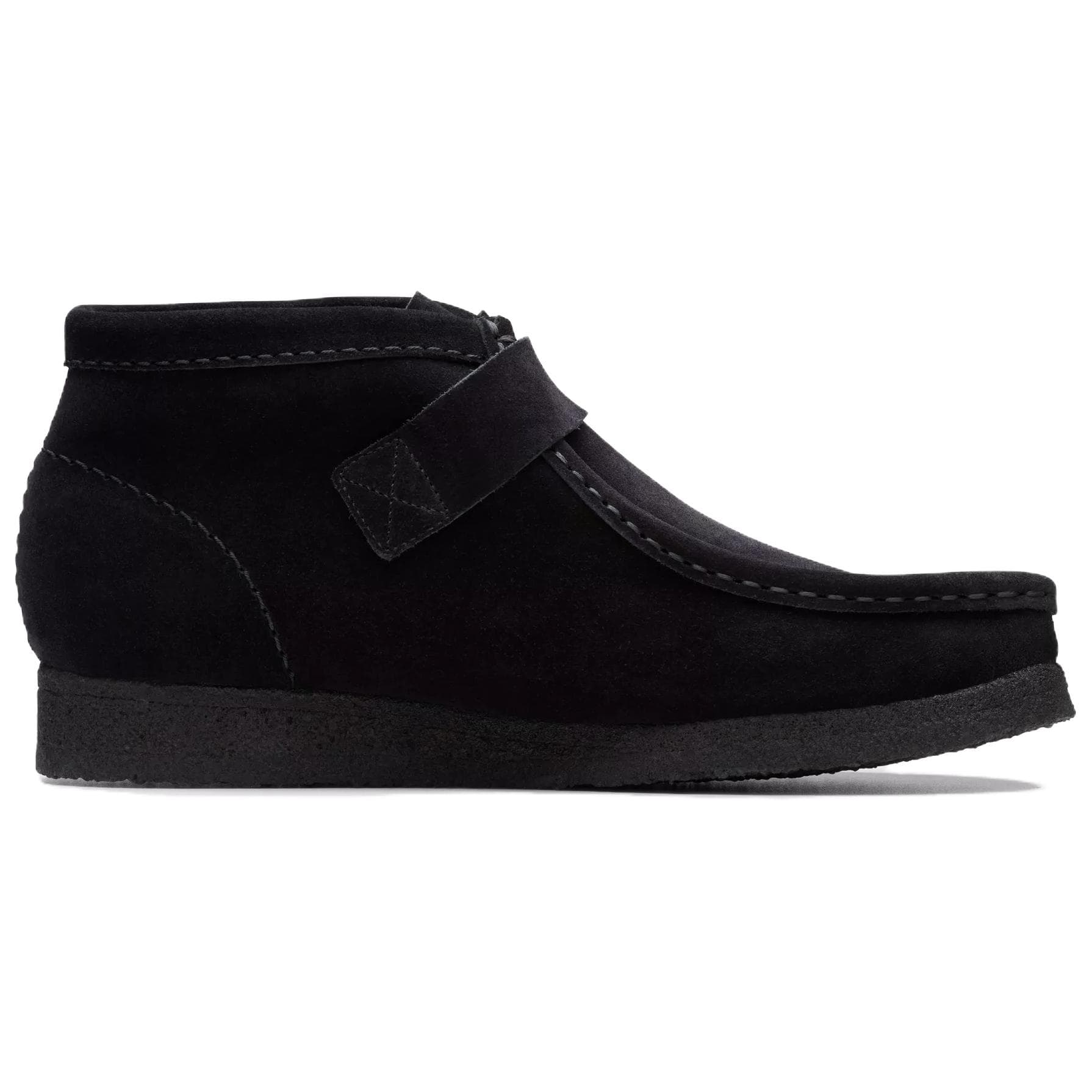Сапоги Clarks Женские ботильоны из искусственной замши черного цвета - изображение 2