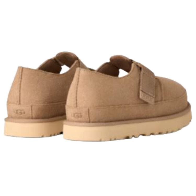UGG Золотистая Семейная Спилок Коровья Туфли Мэри Джейн Женские Песочный - изображение 4