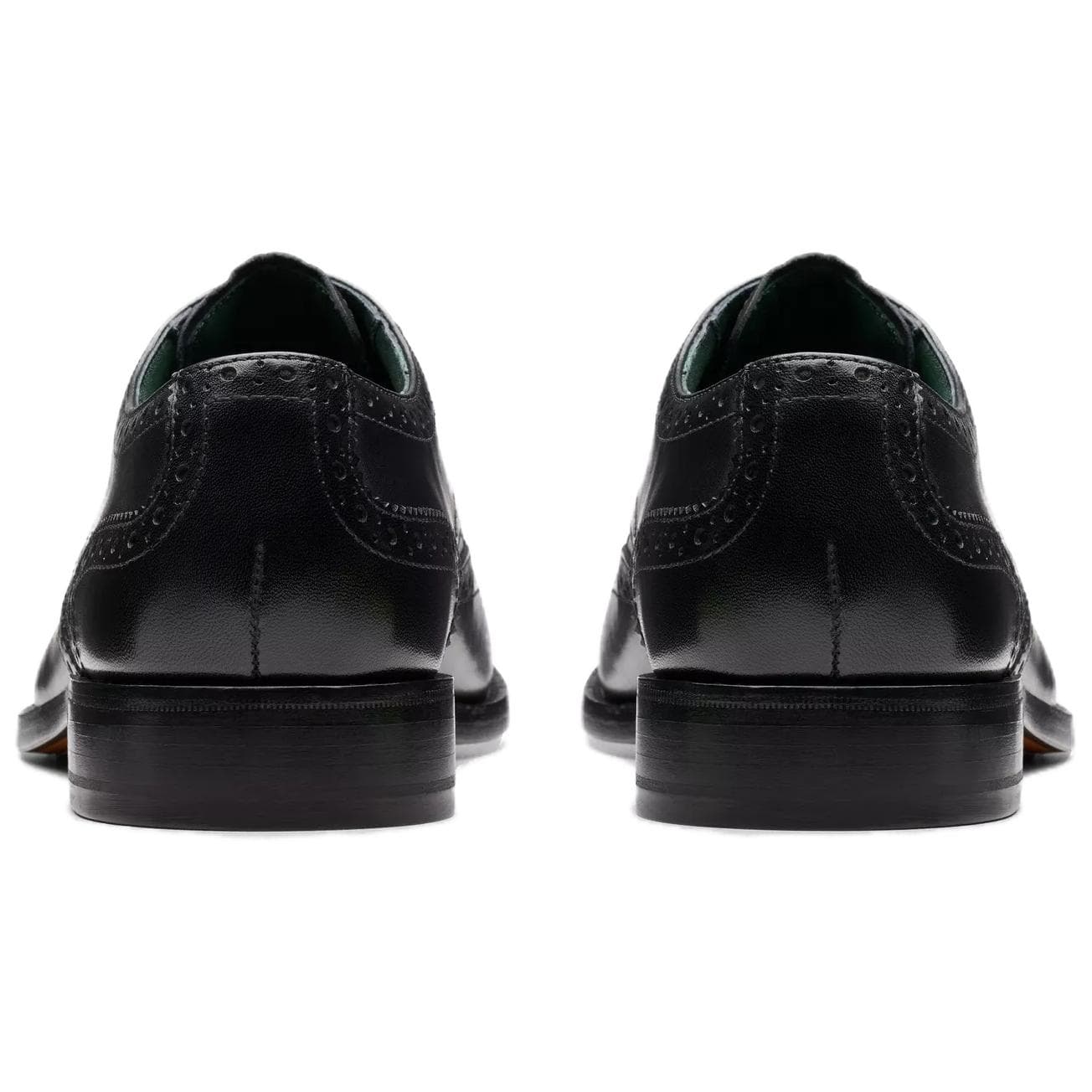 Clarks Технология Джеймс TIP BROGUE Туфли Мужские Черные - изображение 4