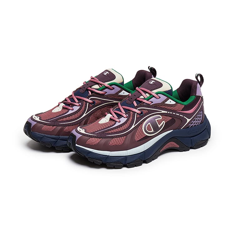 Кроссовки для бега Champion Support Low Top Беговые кроссовки Женские Минеральные ноты Красный Морской синий - изображение 3