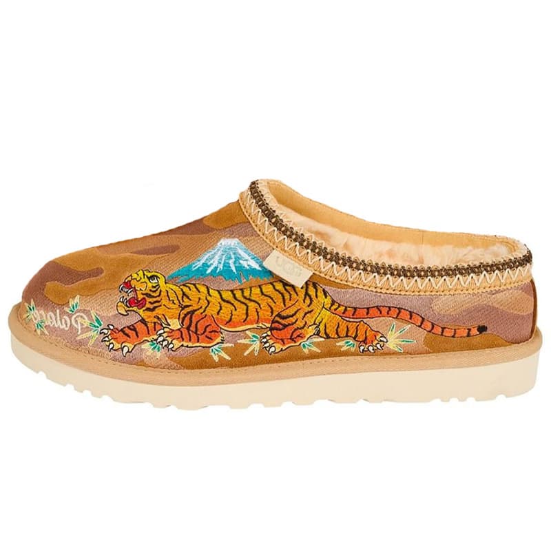 Кроссовки UGG x PALACE Tasman Low Топ Утепленная Обувь Повседневная Унисекс Коричневый - изображение 1