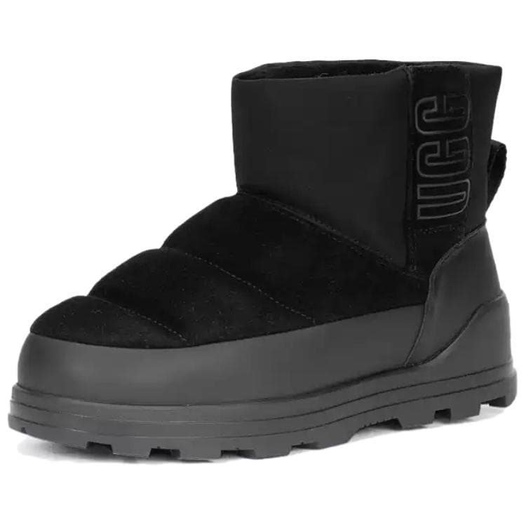 Ботинки зимние UGG Термические Устойчивые к Износу Короткие Снежные Ботинки Женские Черные - изображение 3