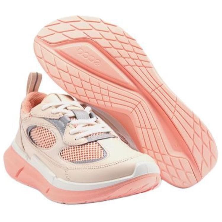 Кроссовки для бега Ecco Biom 2,2 Коровья кожа Дышащий Low Топ Беговые кроссовки Женские Розовый - изображение 5