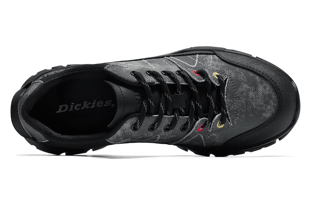 Кроссовки Dickies Текстиль ТПУ (TPU) Устойчивый к истиранию Низкий Топ Уличная обувь Мужская Серый Зеленый Черный - изображение 4