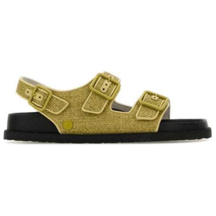 Шлёпанцы Birkenstock One Шнуровочные Сандалии Мужские Желтые - изображение 2