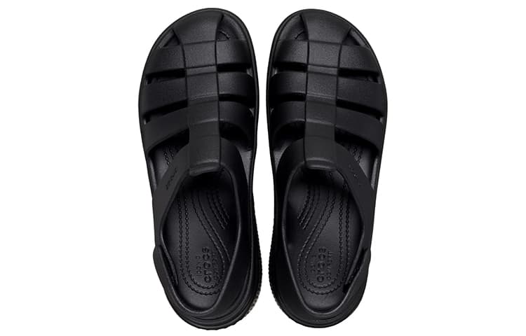 Сандалии с ремешком Crocs Пляжные сандалии черный женский - изображение 4