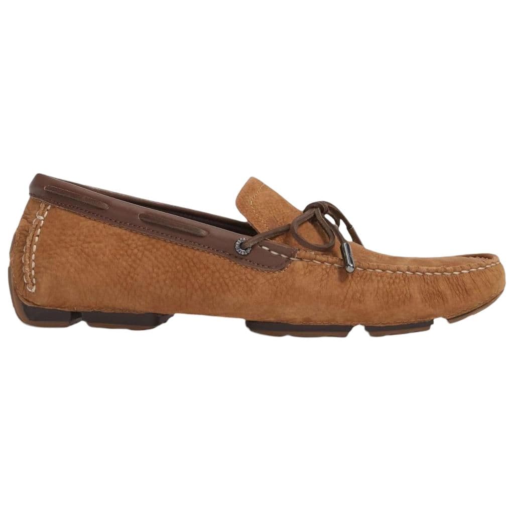 UGG Bel Air Кожа Топсайдеры Мужские Коричневые - изображение 2