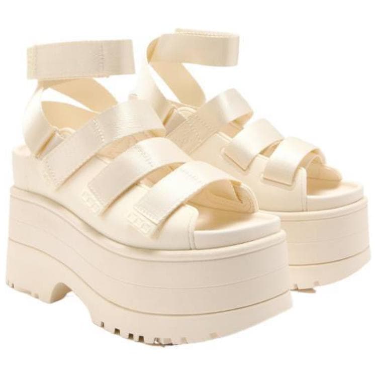 Сандалии UGG Gladiator Sandals 7,5 см Женские Бежевые - изображение 3