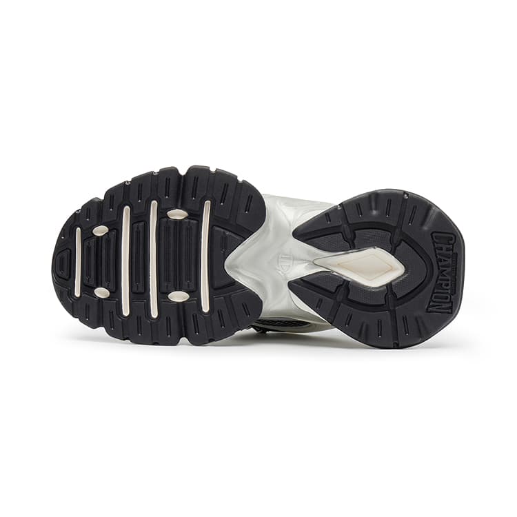 Кроссовки Champion Tooth Shark Shoes Пава Броня Низкие Кроссовки Мужские Серебристо-Белые Черные - изображение 5