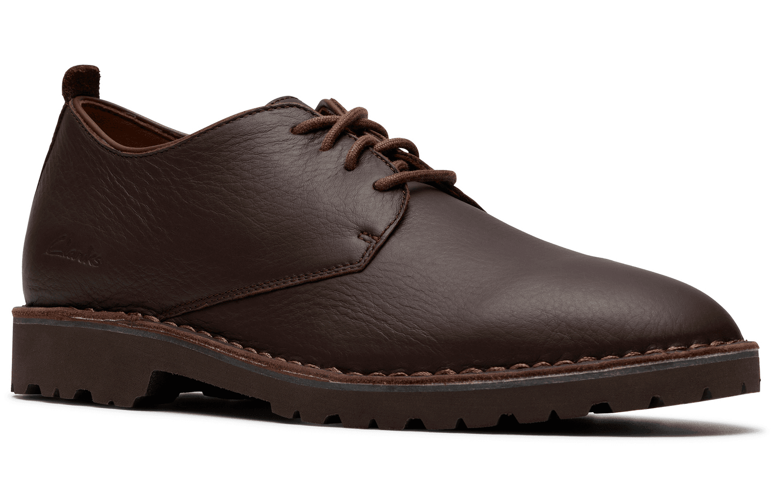 Clarks Коровья кожа Повседневная обувь Мужская Коричневая - изображение 2