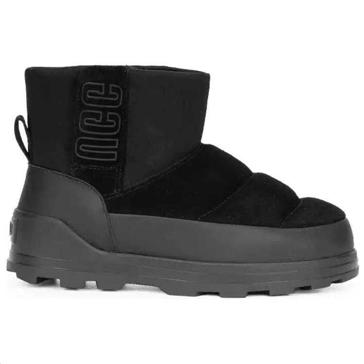 Ботинки зимние UGG Термические Устойчивые к Износу Короткие Снежные Ботинки Женские Черные - изображение 2