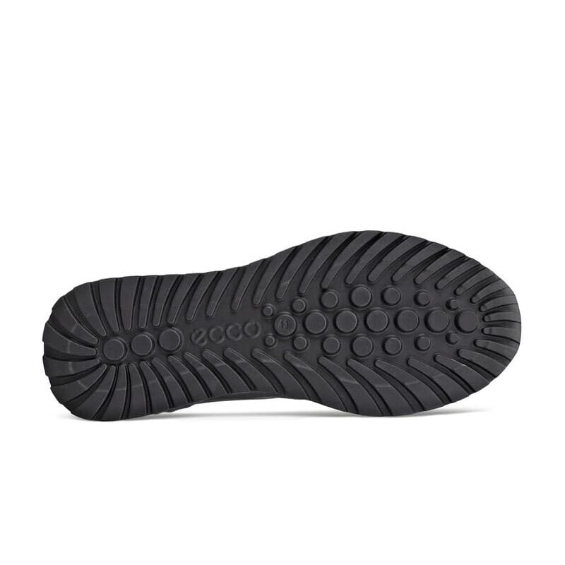 Кроссовки ecco Round Toe Lace-Up Low Casual Shoes Black - изображение 6
