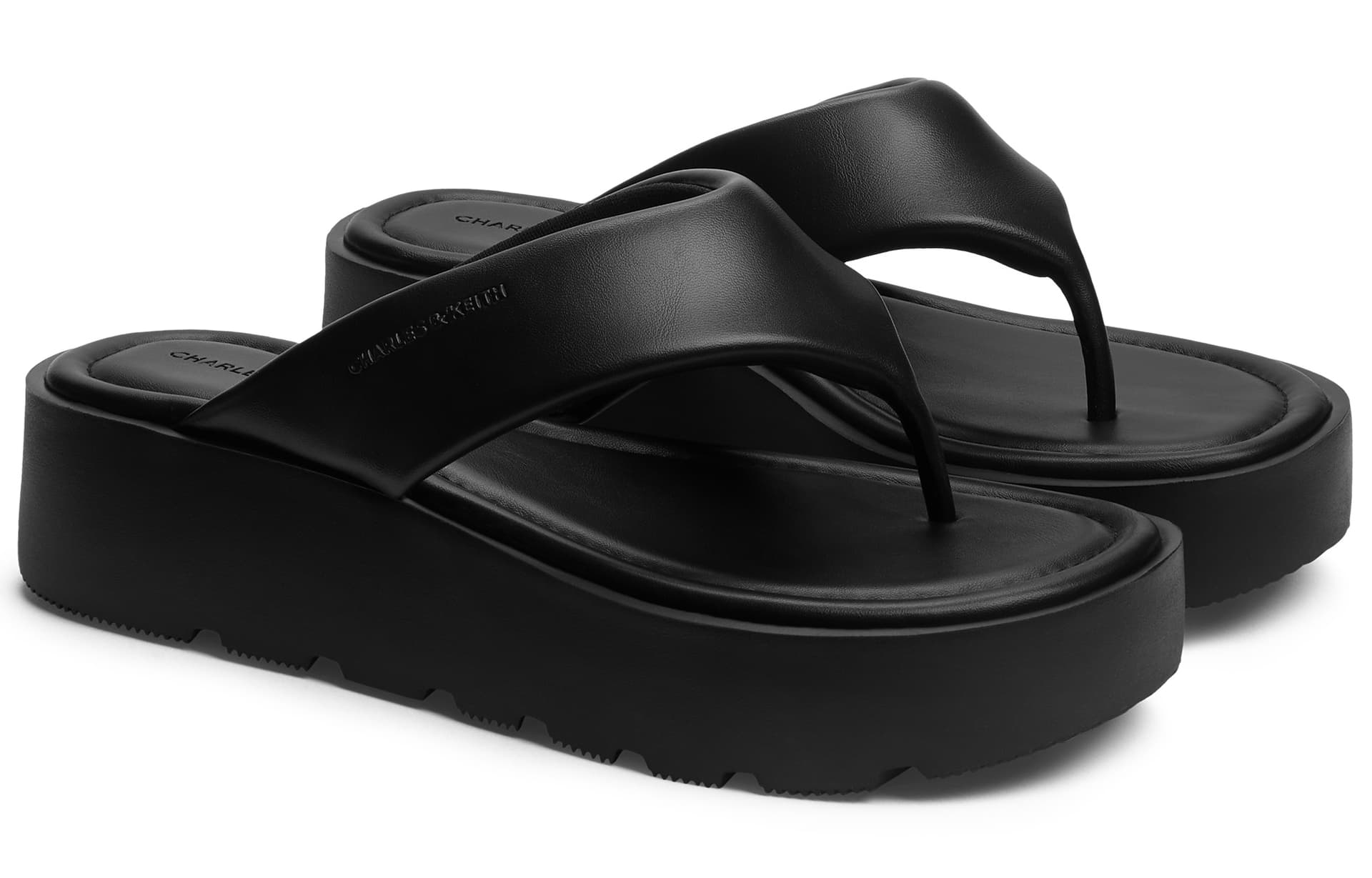 Шлёпанцы CHARLES KEITH ЭВА Шлепанцы 4,5 см Женские - изображение 2