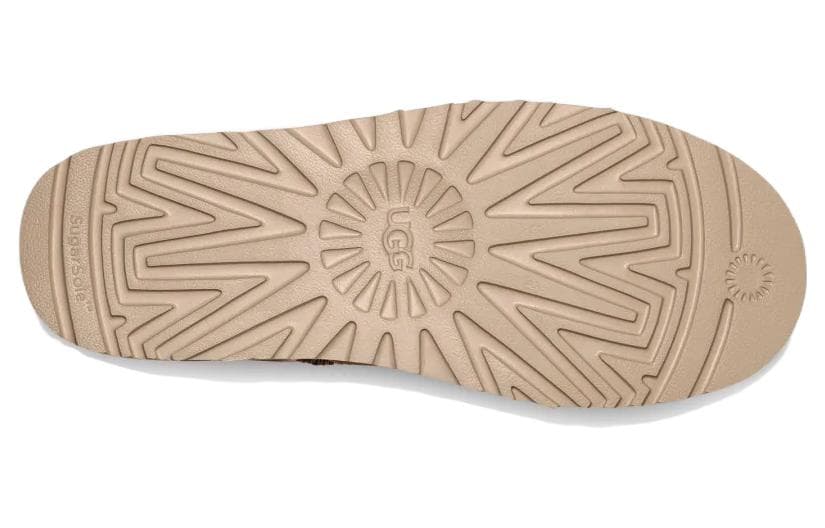 Ботинки зимние UGG Artificial Suede Короткие Снежные Ботинки Унисекс Коричневый - изображение 4