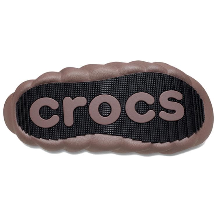 Кроссовки Crocs Overpuff ПУ (полиуретан) Низкий верх Повседневная обувь Унисекс Коричневый - изображение 7