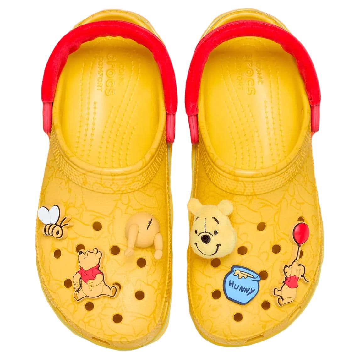 Сабо Crocs x Disney Классическая платформа Sabo Резиновые Женские Желтые - изображение 3