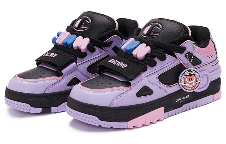 Кроссовки BIGHEART x Champion Essentials Black Purple - изображение 3
