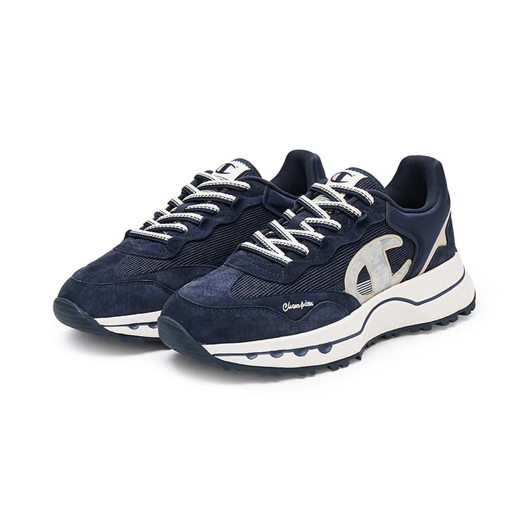 Кроссовки Champion Low Top Повседневная Обувь Мужская Обсидиан Синий Пшеничный Умбра - изображение 3