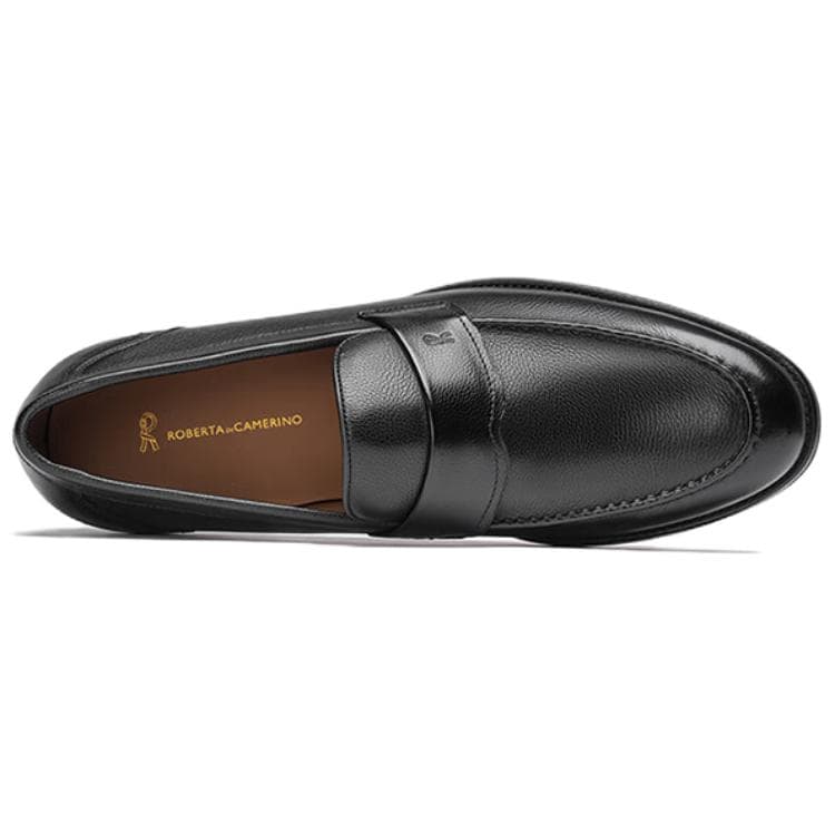 Лоферы Roberta Di Camerino Florence Collection Коровья кожа Лаконичная мода Лоферы 3 см Мужской Черный - изображение 4
