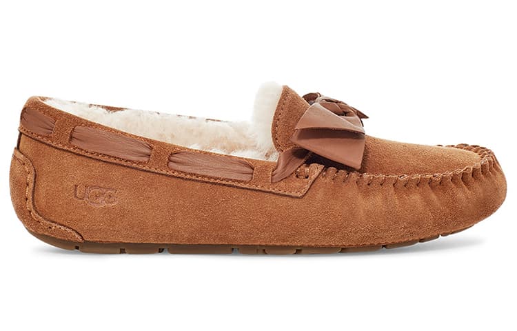UGG Dakota Leather Bow Chestnut - изображение 2