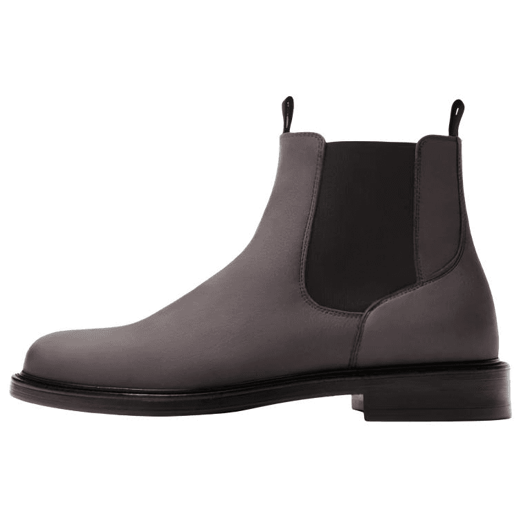 Ботинки челси ZARA ORIGINS Коровья кожа Короткий Челси Мужской Серый - изображение 1
