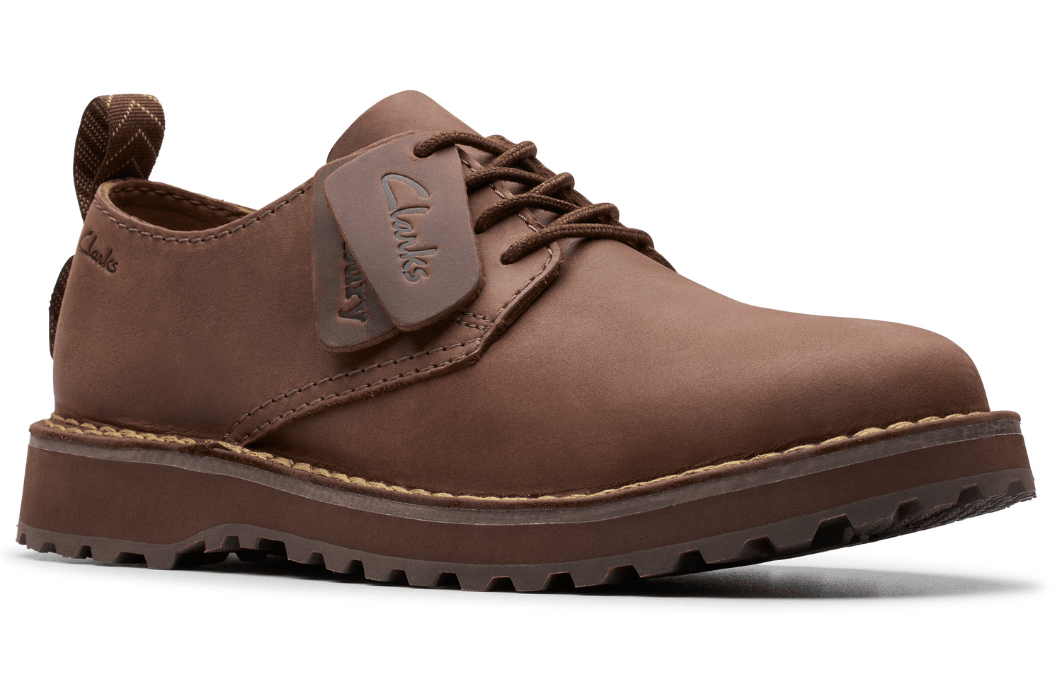 Clarks Коровья кожа Повседневная обувь Мужская Темно-коричневый - изображение 2