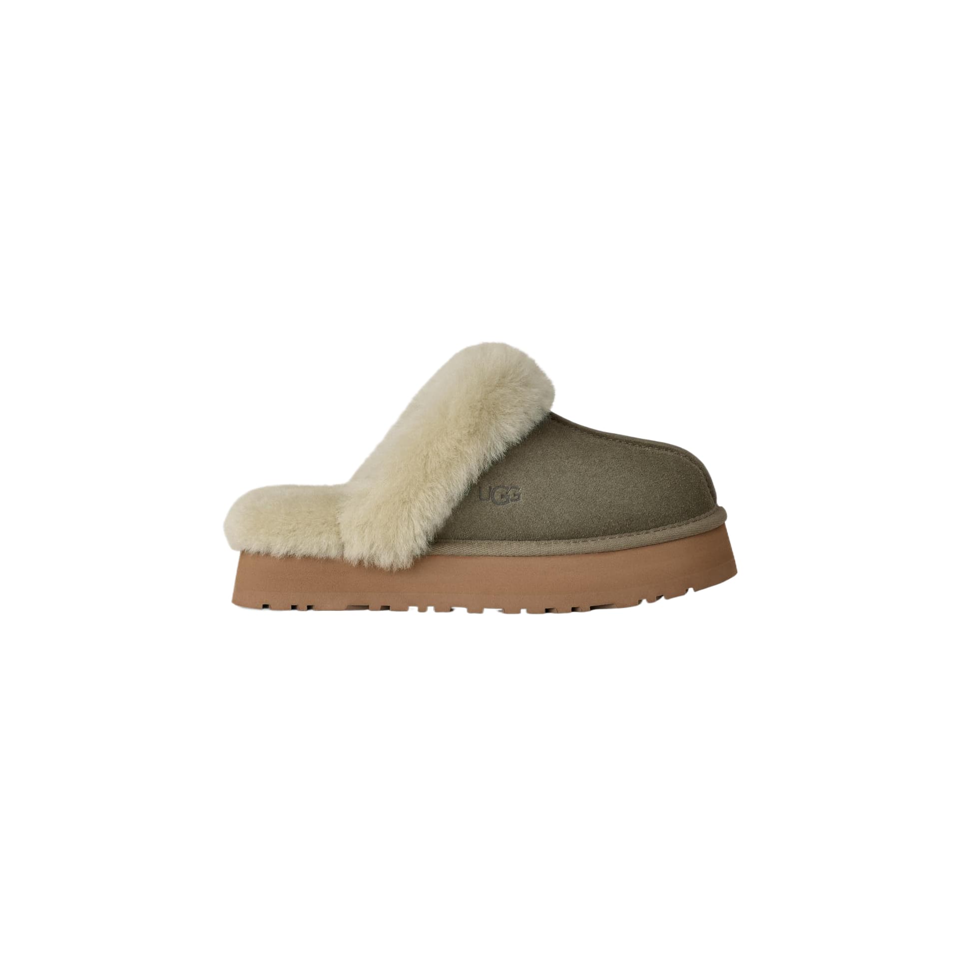 Сандалии UGG с флисовой подкладкой однотонные классические мюли тихие домашние тапочки для женщин - изображение 2