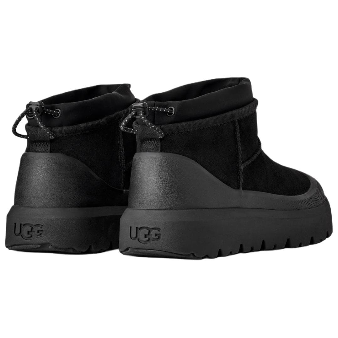 Ботинки зимние UGG Classic Ultra Mini Weather Black - изображение 4