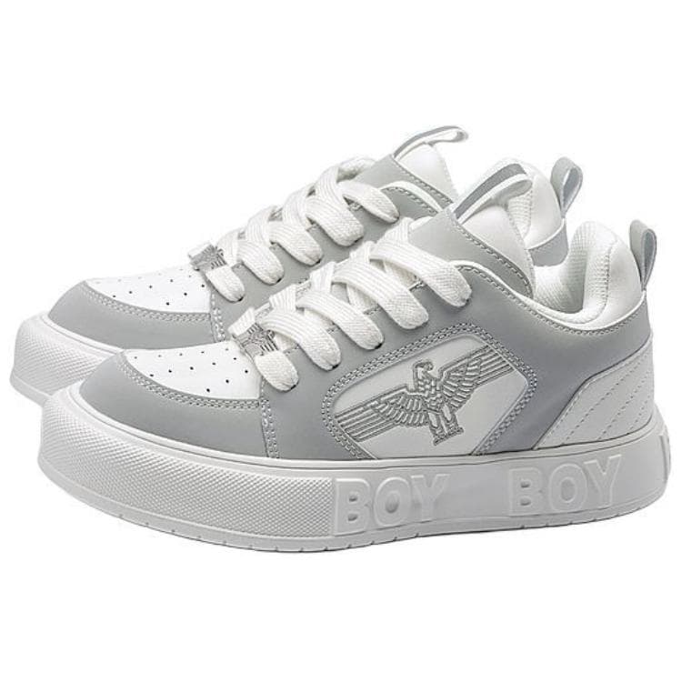 Кроссовки BOY LONDON Синтетическая кожа Удобная Износостойкая и Легкая Низкий Верх Повседневная Обувь Унисекс - изображение 2