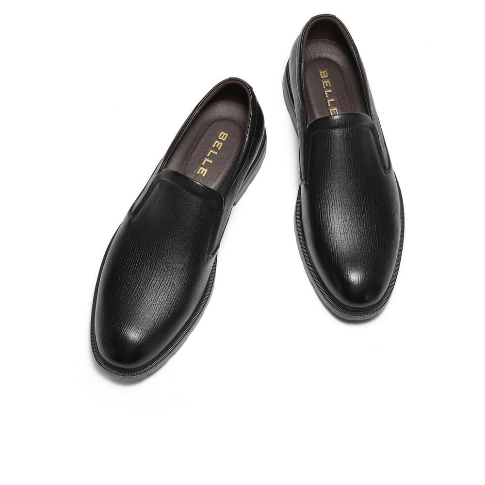 BELLE Повседневные кожаные туфли Low Top Черные Мужские - изображение 3