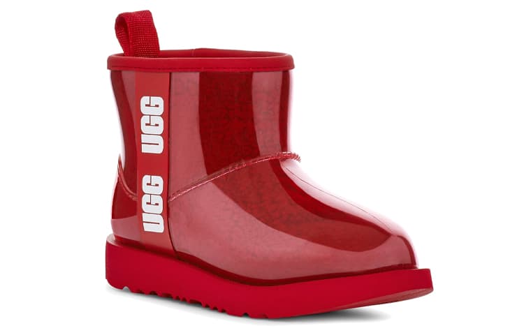 Ботинки зимние UGG Classic Clear Mini Samba Red - изображение 3