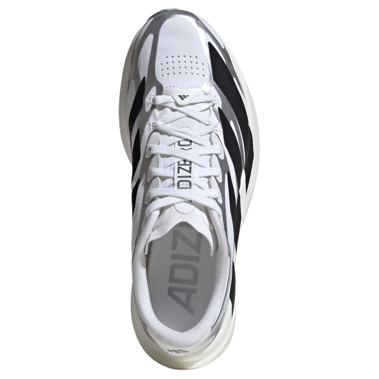 Кроссовки для бега Adidas Adizero Evo SL визуально увеличивает рост Марафон Беговые кроссовки Женские Белый Черный - изображение 3
