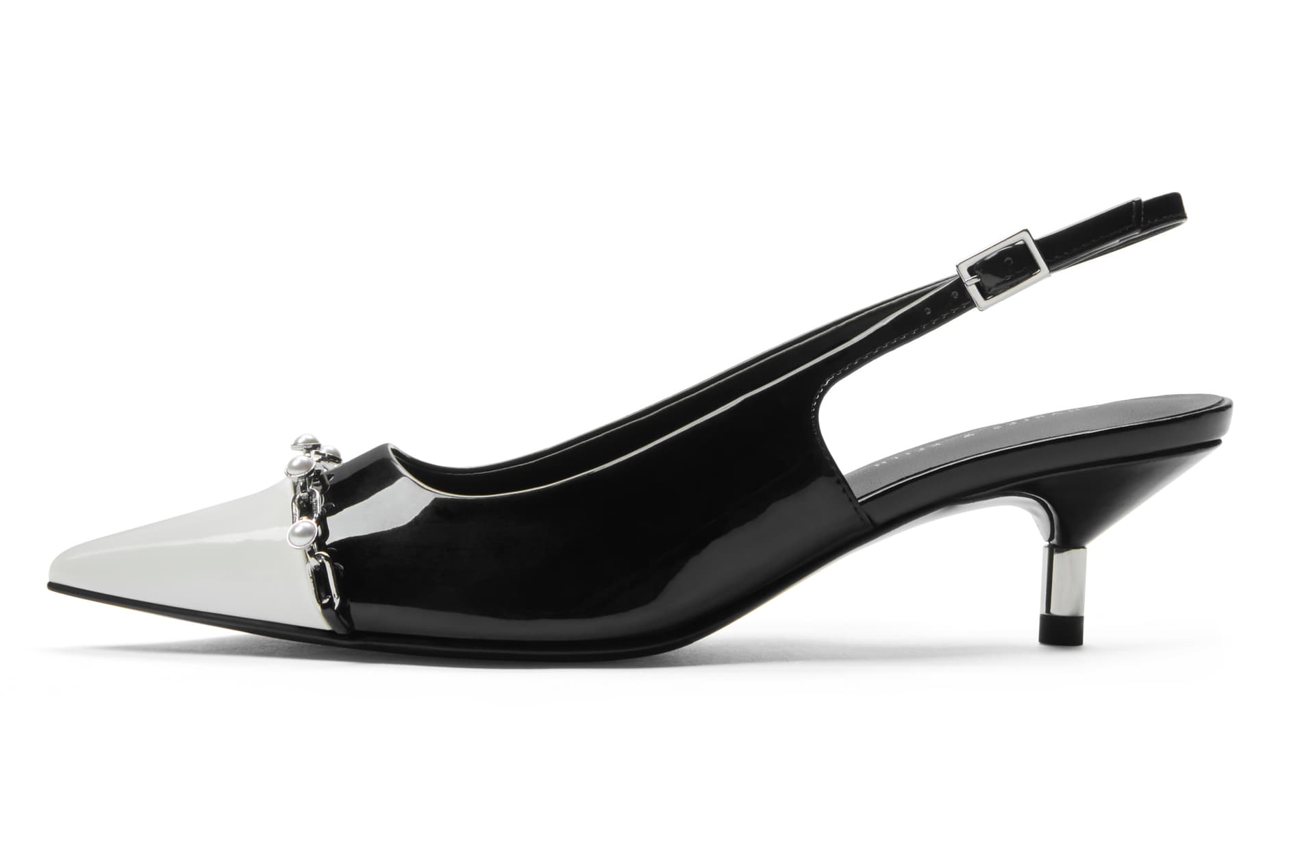 Туфли CHARLES KEITH ПУ (полиуретан) Узкий каблук Высокие каблуки Женские - изображение 5