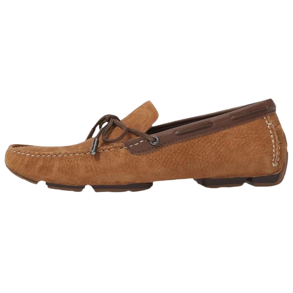 UGG Bel Air Кожа Топсайдеры Мужские Коричневые - изображение 1
