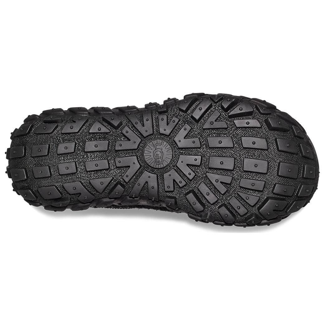 Кроссовки UGG Спилок Коровья Кожа Противоскользящая Устойчивая к Износу Низкий Верх Повседневная Обувь Унисекс Черная - изображение 6