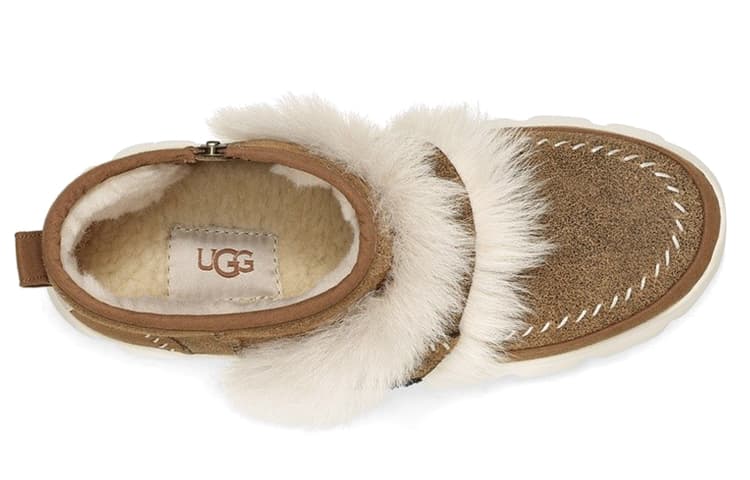Ботинки зимние UGG Fluff Punk Ankle Boot - изображение 4