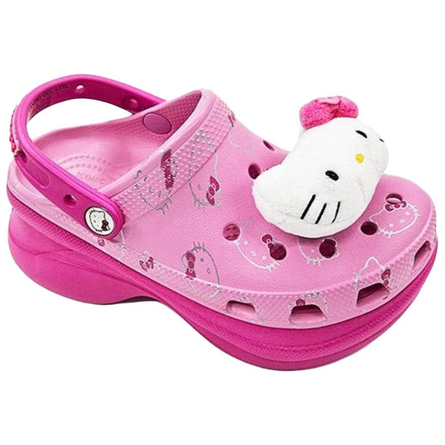 Сабо Crocs x Hello Kitty Bae Clog Сабо из резины Женские Розовые - изображение 3