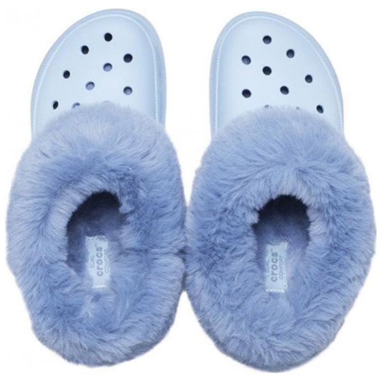 Сабо Crocs Furever Сабо Женские Синие - изображение 4