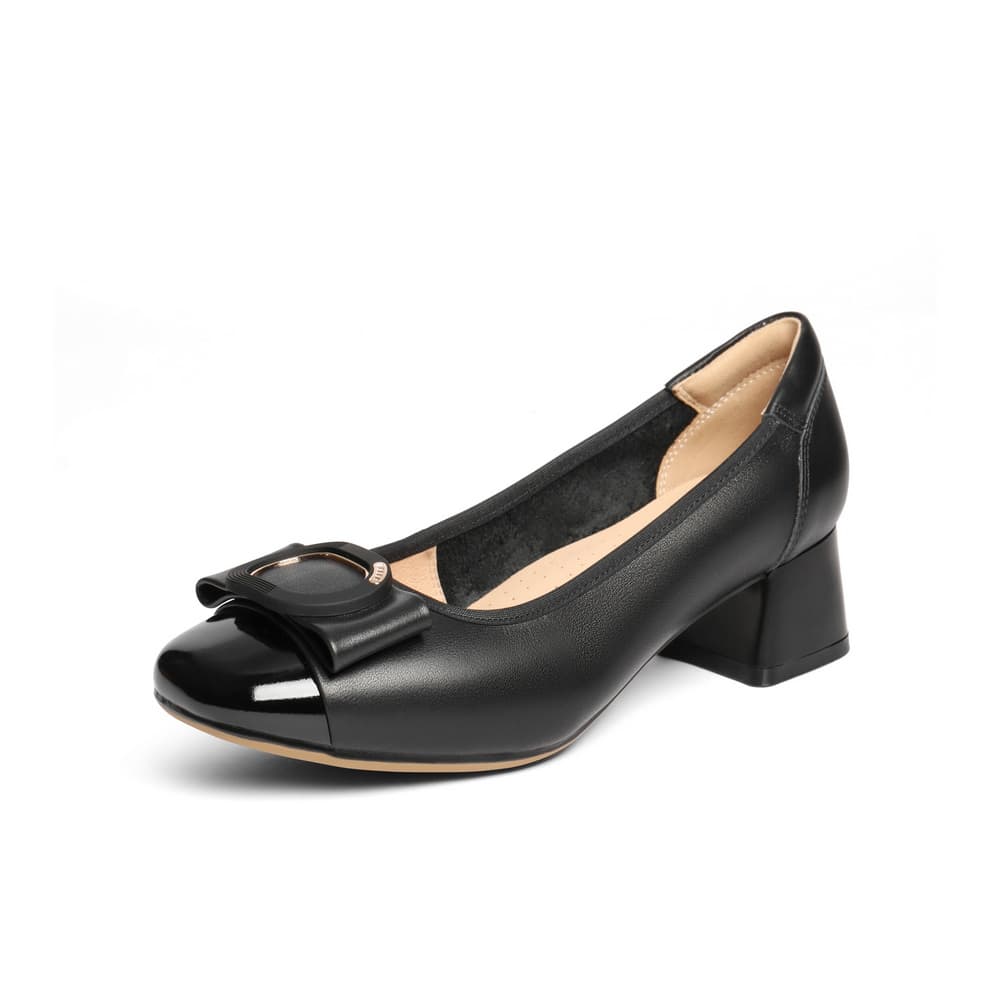 Туфли BELLE Грубый каблук Высокие каблуки 4CM Женские - изображение 2