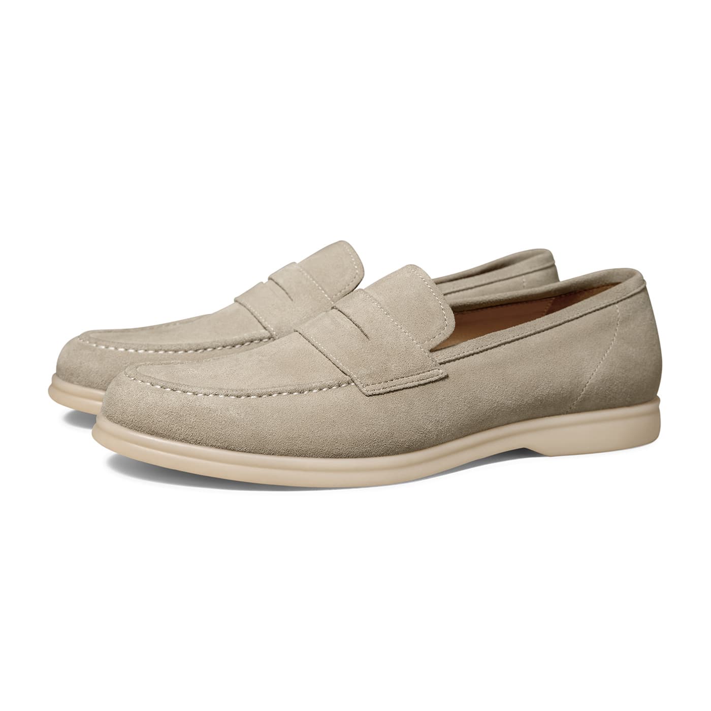 Лоферы THOM WILLS Британский стиль Бизнес Casual Замша Slip-ON Стиль "Старые деньги" Лоферы Мужские - изображение 2