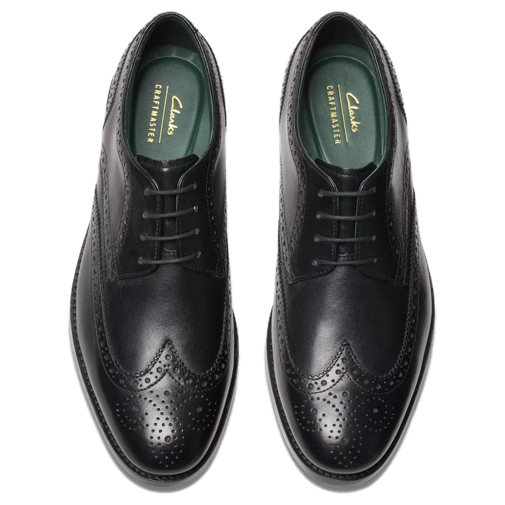 Clarks Технология Джеймс TIP BROGUE Туфли Мужские Черные - изображение 3